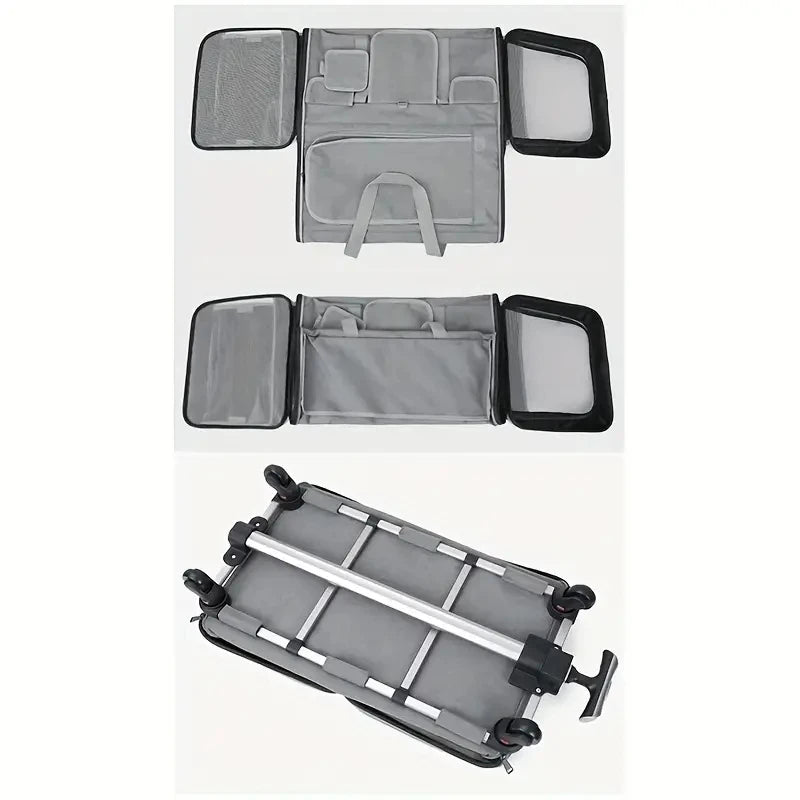 Pet Trolley Carrier – Portable, Detachable, Foldable Bag – ClubPaws