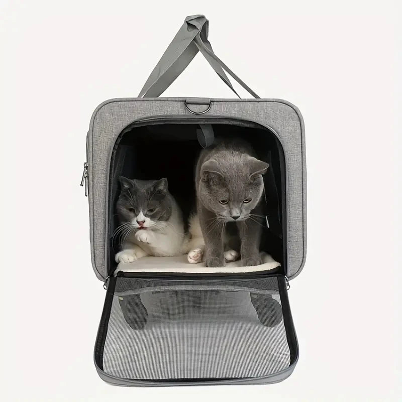 Pet Trolley Carrier – Portable, Detachable, Foldable Bag – ClubPaws