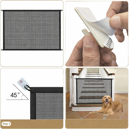 Pet Safety Fence – Portable Mesh Playpen for Dogs – ClubPaws