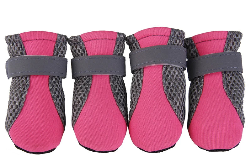 Anti-Slip Dog Boots Paw Shoes 4 Pack