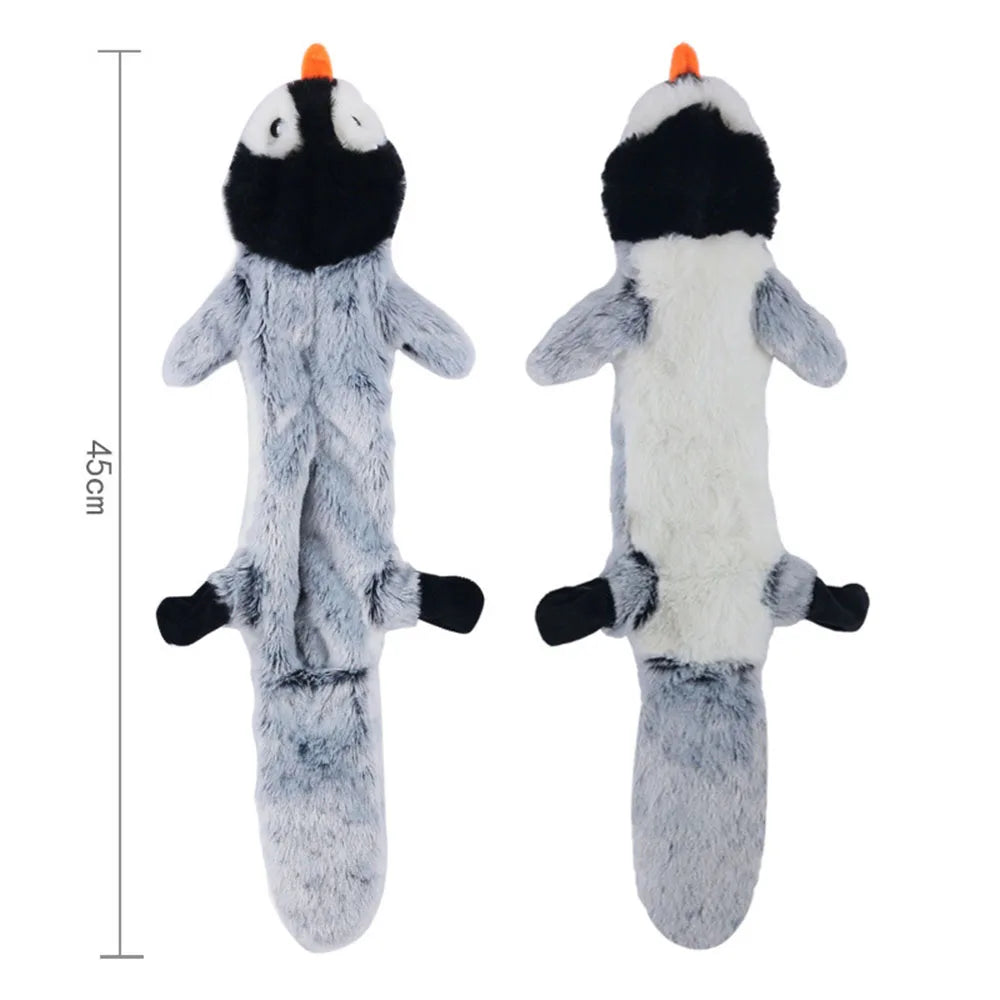 Funny Plush Dog Toy – Squeaker & No Stuffing – ClubPaws
