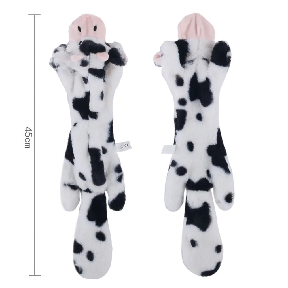 Funny Plush Dog Toy – Squeaker & No Stuffing – ClubPaws