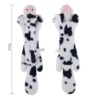 Funny Plush Dog Toy – Squeaker & No Stuffing – ClubPaws