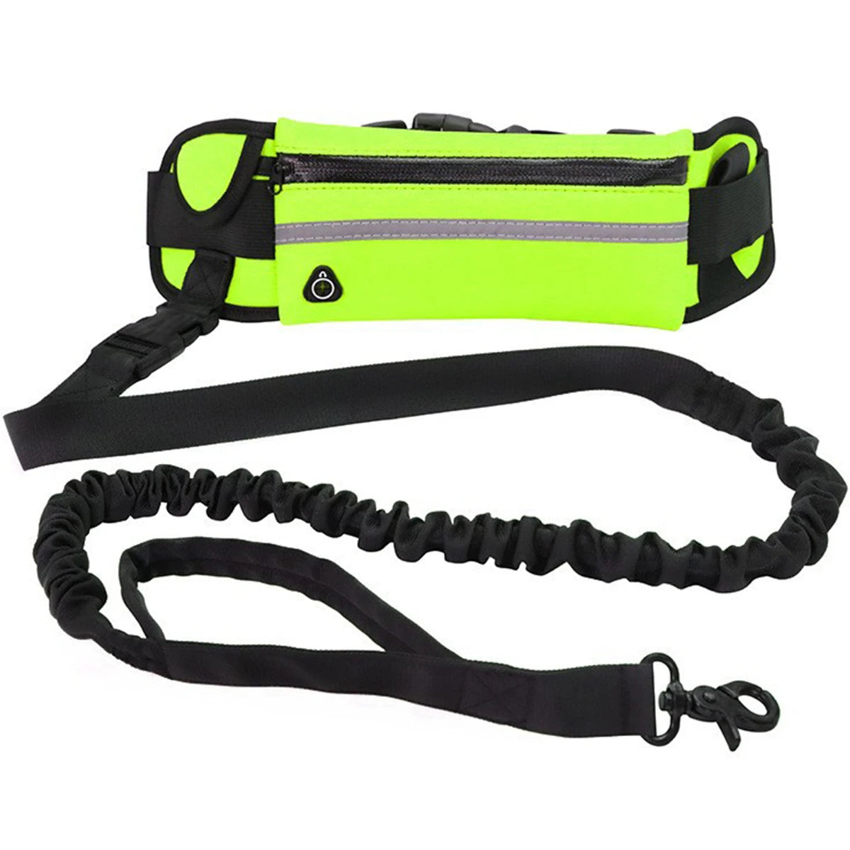 Retractable Elastic Dog Leash with Waist Bag – Hands-Free – ClubPaws