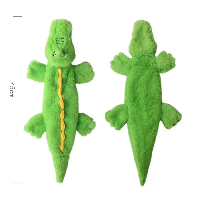 Funny Plush Dog Toy – Squeaker & No Stuffing – ClubPaws