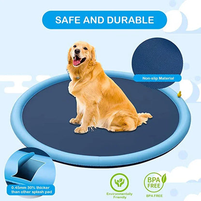 Dog Sprinkler Splash Pool Cooling Mat 150/170cm