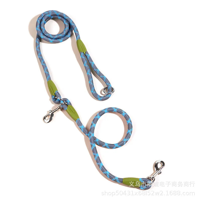Nylon Reflective Dog Leash – Hands-Free – ClubPaws