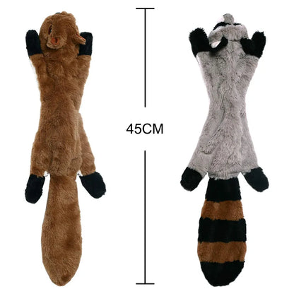 Funny Plush Dog Toy – Squeaker & No Stuffing – ClubPaws