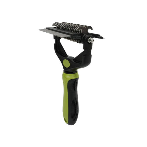 3-in-1 Pet Deshedding Brush Dog Cat Fur Remover Knot Cutter