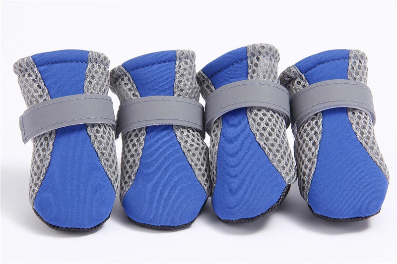 Anti-Slip Dog Boots Paw Shoes 4 Pack