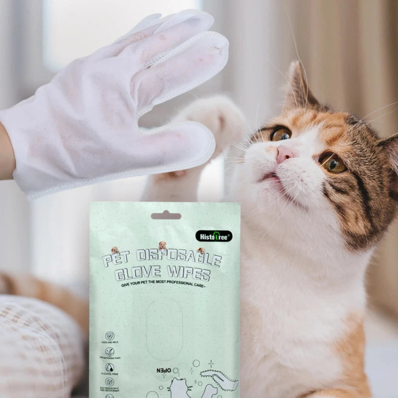 No-Rinse Pet Grooming Gloves for Fast, Gentle Everyday Cleaning