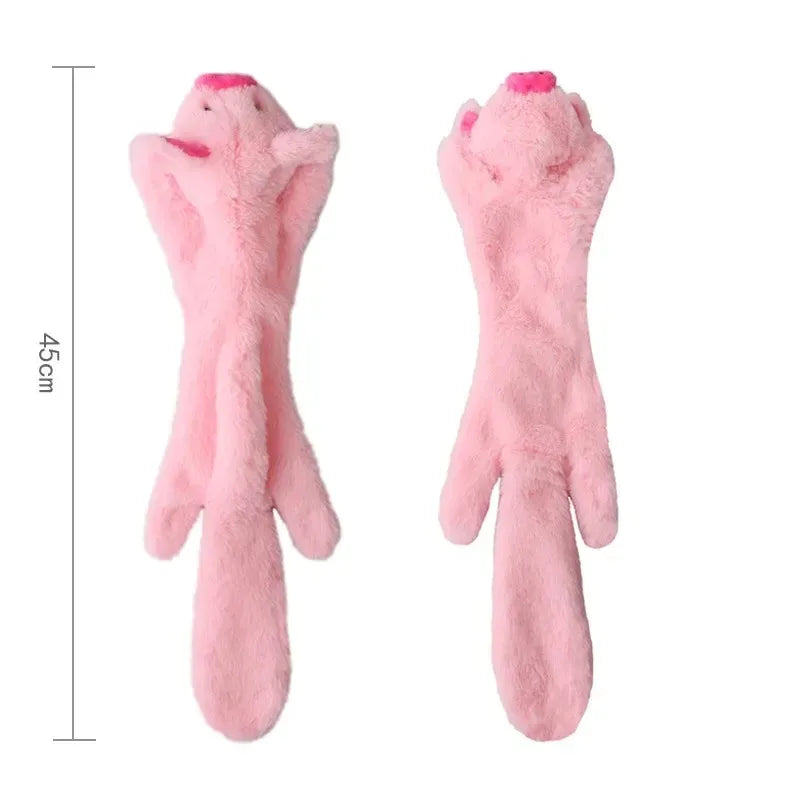 Funny Plush Dog Toy – Squeaker & No Stuffing – ClubPaws