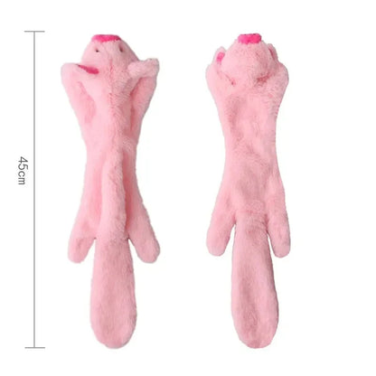 Funny Plush Dog Toy – Squeaker & No Stuffing – ClubPaws