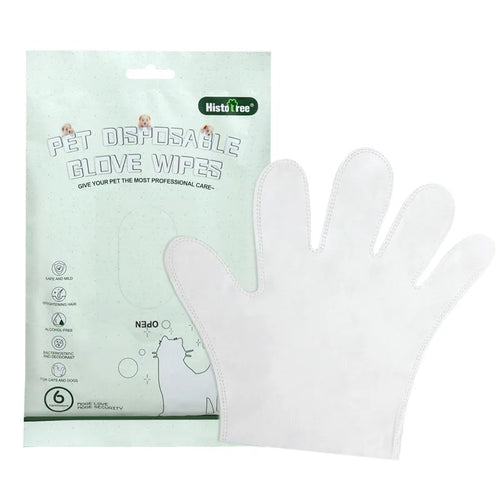 No-Rinse Pet Grooming Gloves