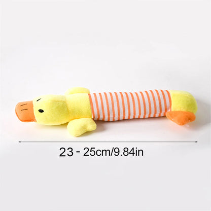 Funny Plush Dog Toy – Squeaker & No Stuffing – ClubPaws