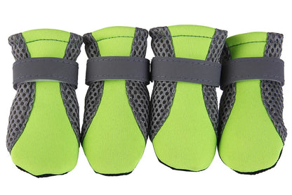 Anti-Slip Dog Boots Paw Shoes 4 Pack