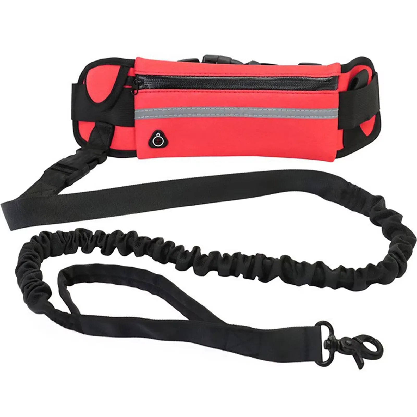 Retractable Elastic Dog Leash with Waist Bag – Hands-Free – ClubPaws