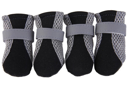 Anti-Slip Dog Boots Paw Shoes 4 Pack