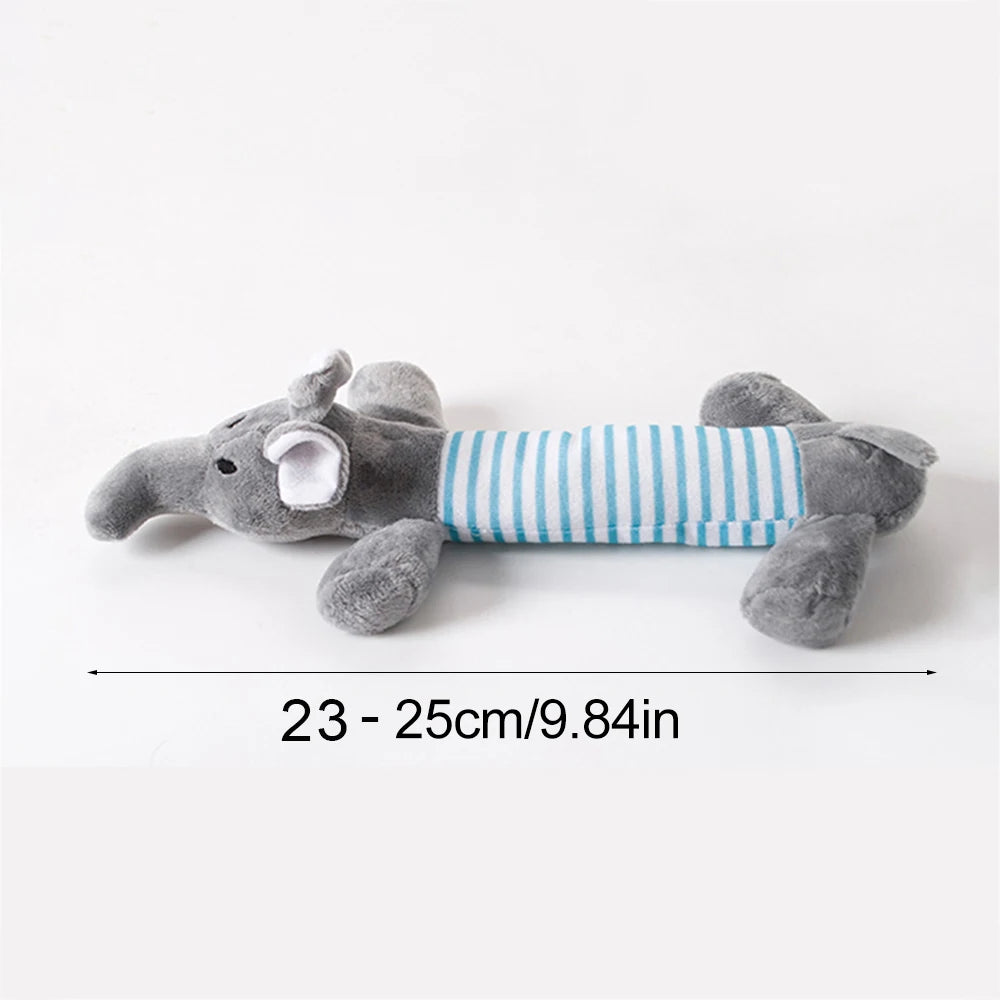 Funny Plush Dog Toy – Squeaker & No Stuffing – ClubPaws