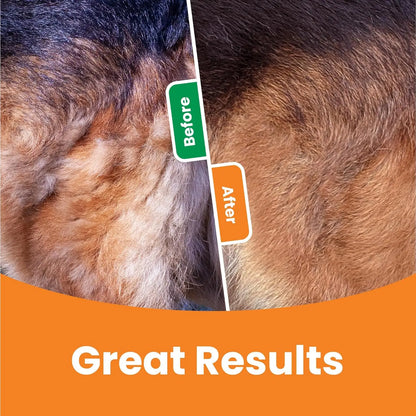 3-in-1 Pet Deshedding Brush Dog Cat Fur Remover Knot Cutter