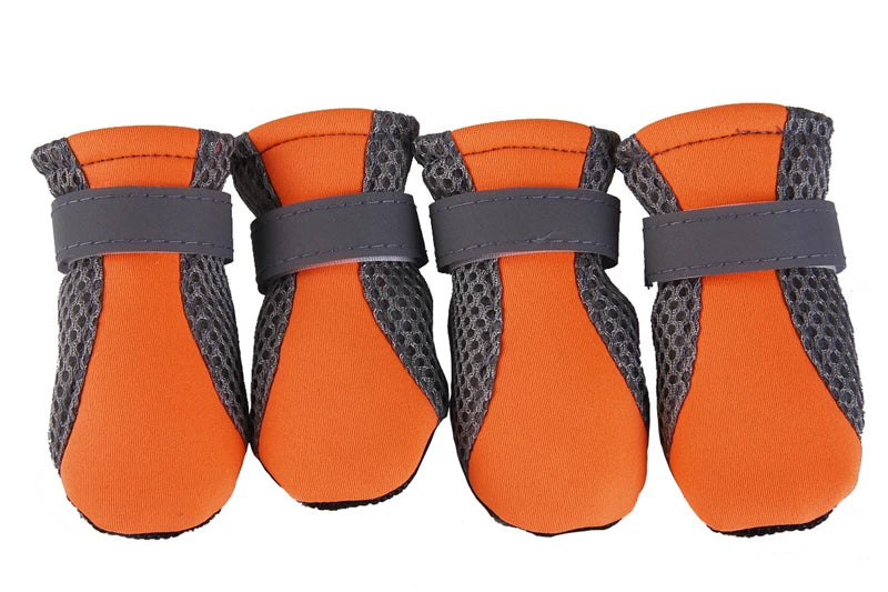 Anti-Slip Dog Boots Paw Shoes 4 Pack