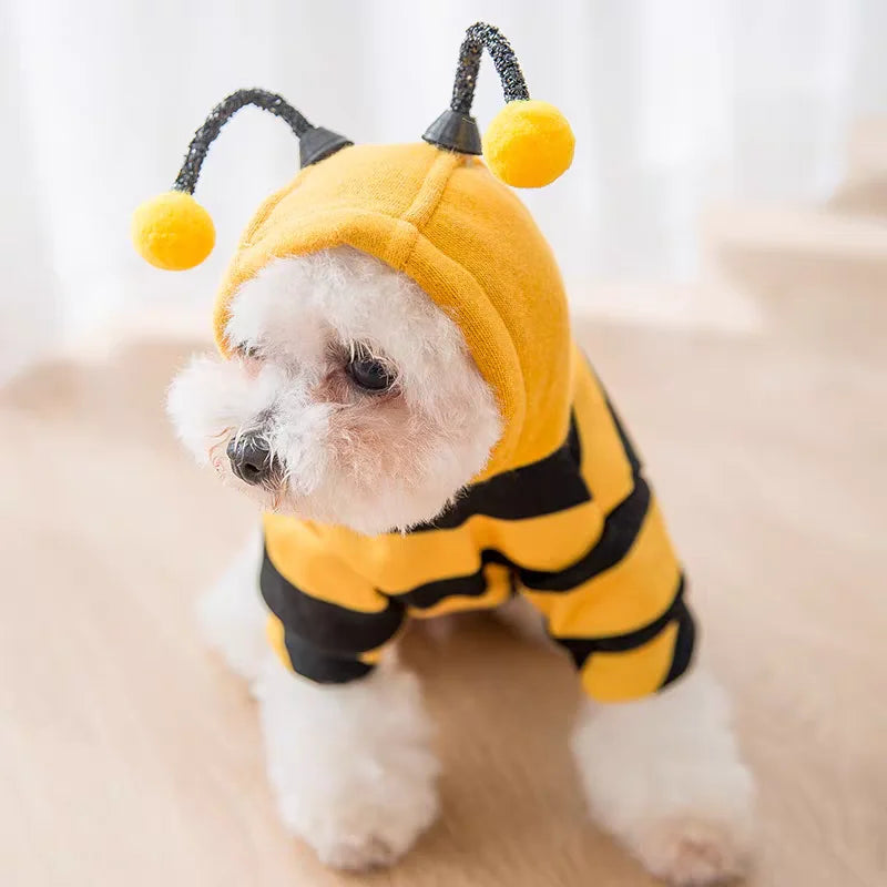 Bee Pet Costume Hoodie for Cats & Dogs