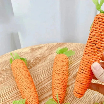 Cat Bite & Scratch Carrot Toy with Sound