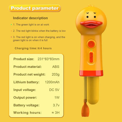 Dog Bath Foam Automatic Soap Dispenser USB Charging