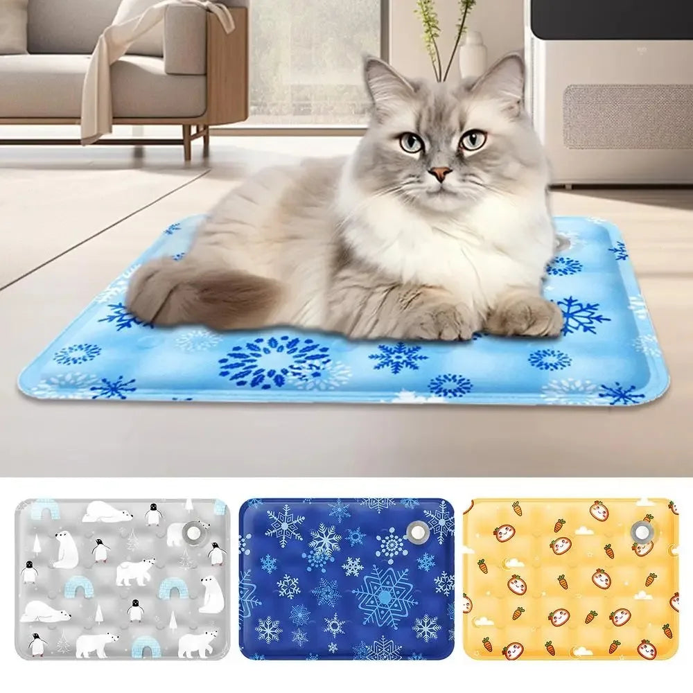 Pet Cooling Gel Mat Bed for Dogs & Cats