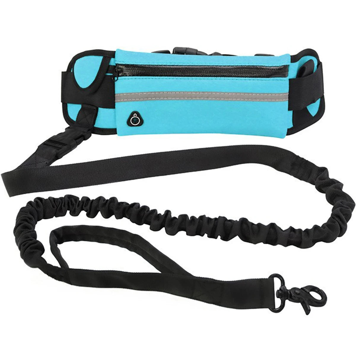 Retractable Elastic Dog Leash with Waist Bag – Hands-Free – ClubPaws