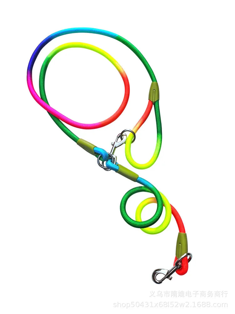 Nylon Reflective Dog Leash – Hands-Free – ClubPaws